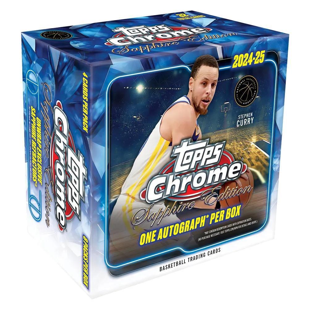2024-25 Topps Chrome Sapphire Basketball Hobby Box