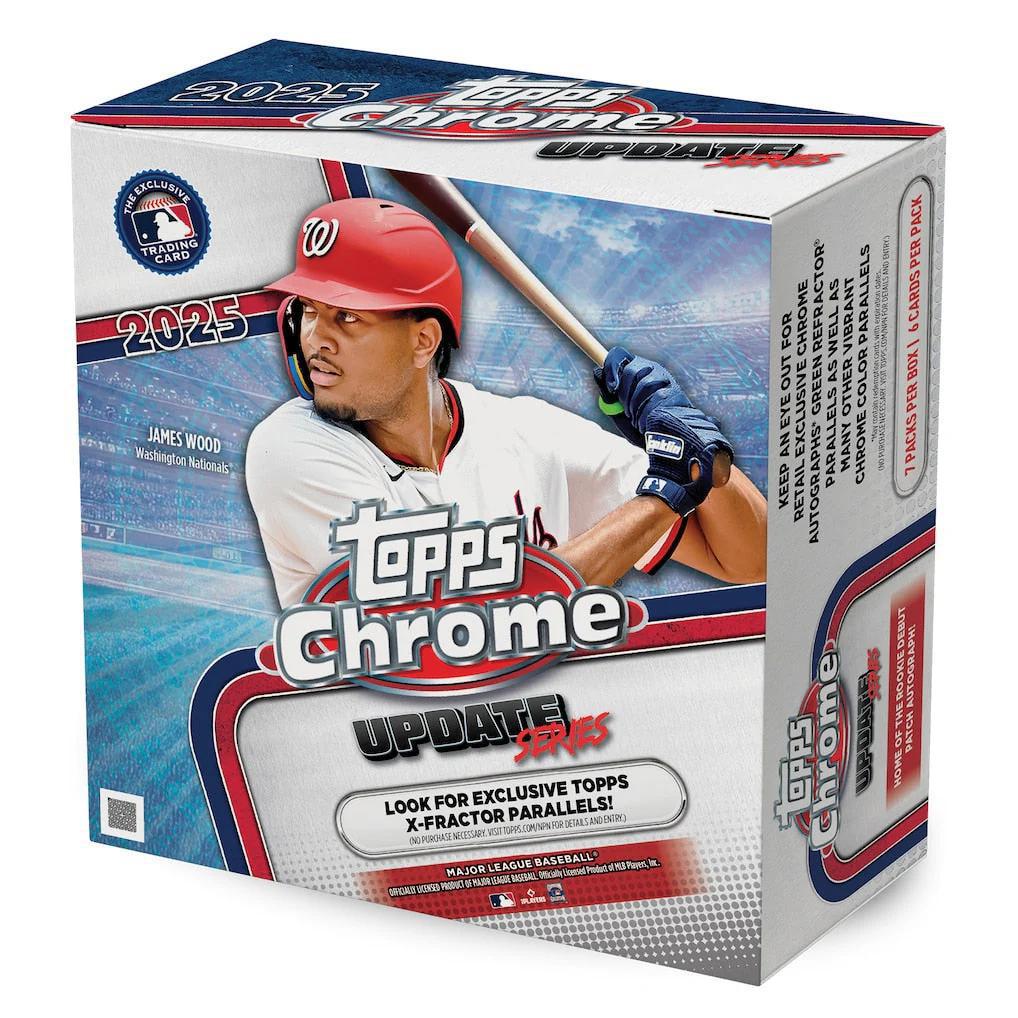 2025 Topps Chrome Update Baseball Mega Box
