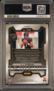 2023 Panini Prizm #339 CJ Stroud Silver Prizm PSA 9