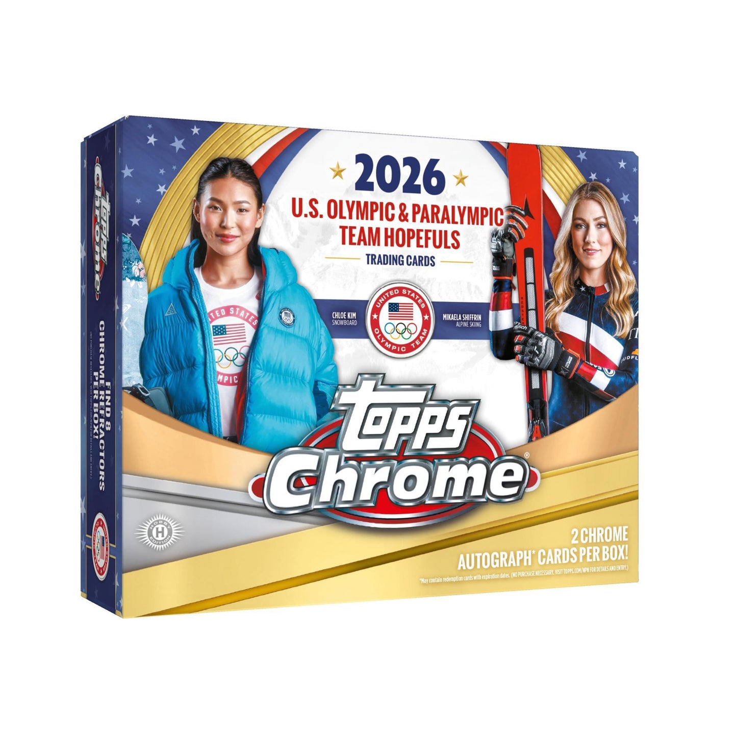 2026 Topps Chrome U.S. Olympics Hobby Box