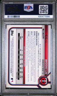 2022 Bowman Draft Sapphire Edition Brooks Lee 1st Chrome PSA 10