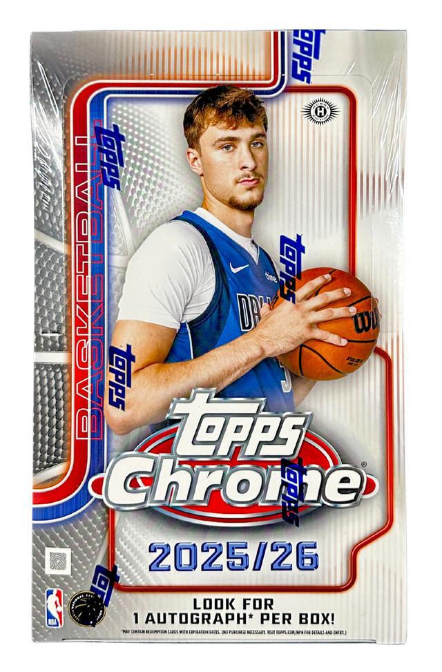 2025-26 Topps Chrome Basketball Hobby Box