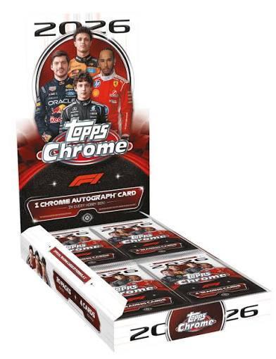 2026 Topps Chrome F1 Formula 1 Hobby Box