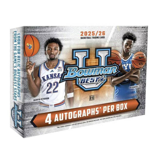2025-26 Topps Bowman U Best Basketball Hobby Box