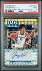 2024-25 Mosaic RVT-WEL Jaylen Wells Rookie Ticket Auto Gold /10 PSA 9