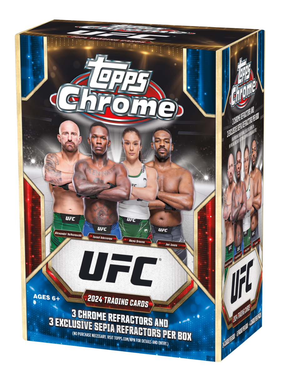 2024 Topps UFC Chrome Value Blaster Box