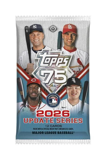 2026 Topps Update Series Baseball Jumbo Value Fat Cello Pack