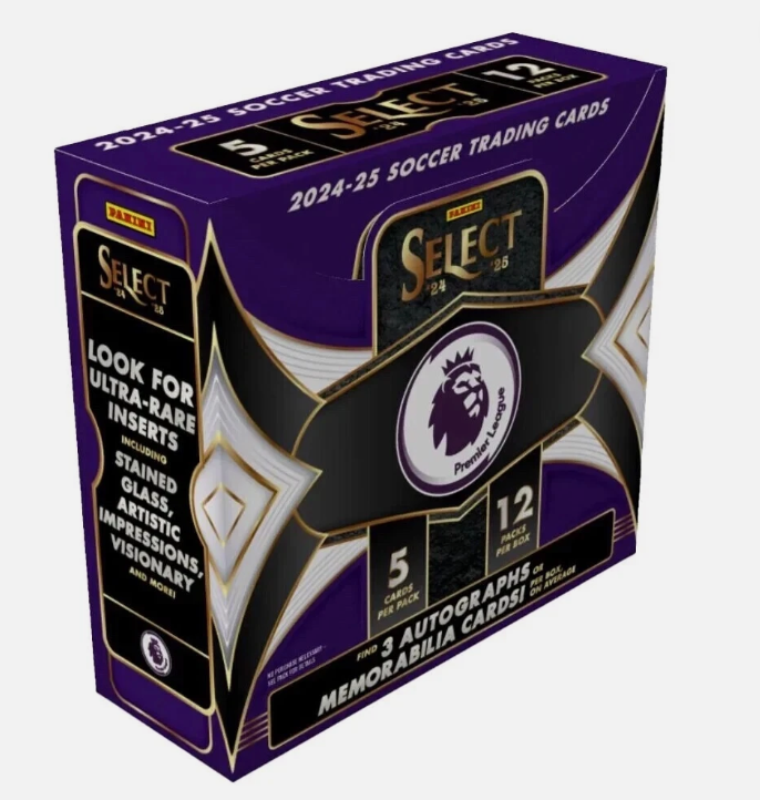 2024-25 Panini Select EPL Soccer Hobby Box