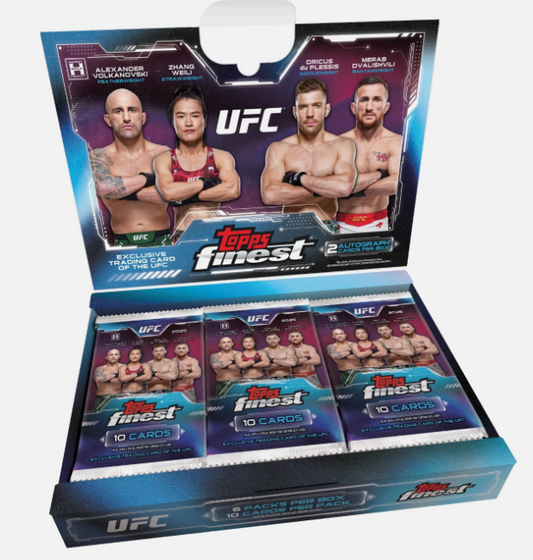 2025 Topps Finest UFC Hobby Box