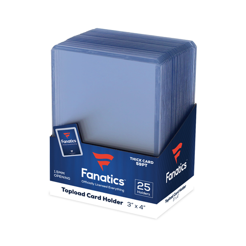 FANATICS Thick 59pt. Toploader Pack (25 count)