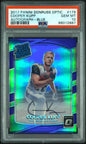 2017 Donruss Optic 179 Cooper Kupp Blue RC Auto 64/75 PSA 10