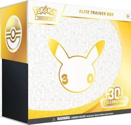 Pokemon 30th Anniversary Elite Trainer Box ETB