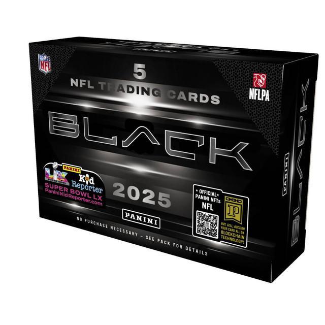 2025 Panini Black Football Hobby Box