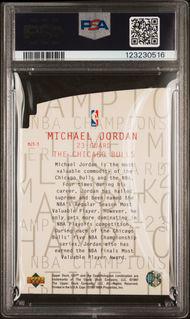 1997 UD3 MJ3-3 Michael Jordan Die-Cut PSA 6