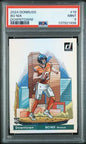 2024 Donruss 19 Bo Nix Downtown! Rookie RC SSP PSA 9