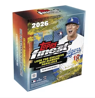 2026 Topps Finest Baseball Mega Box