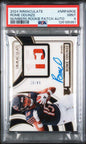 2024 Immaculate Rome Odunze Numbers Rookie Patch Auto 16/99 PSA 9