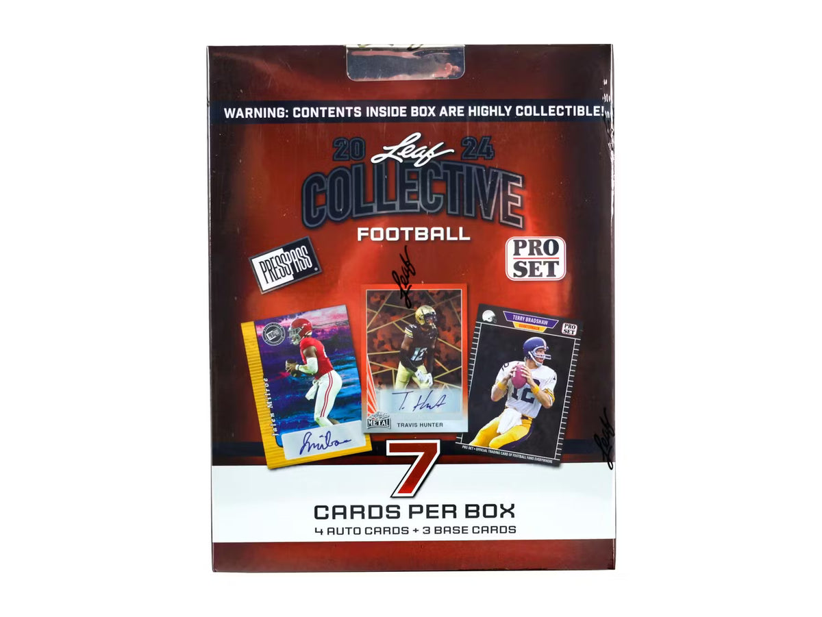 2024 Leaf Collective Football Hobby Box