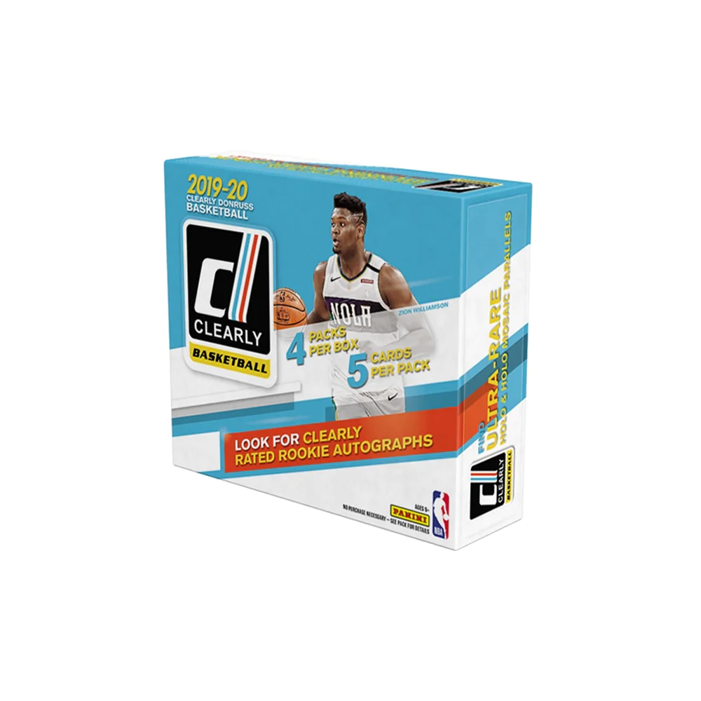 2019-20 Panini Clearly Donruss Basketball Hobby Box