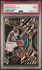 2023-24 Panini Select 130 Brandon Miller Zebra RC SSP PSA 9