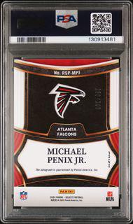 2024 Panini Select Rookie Signatures Michael Penix Jr RC Auto 268/399 PSA 10