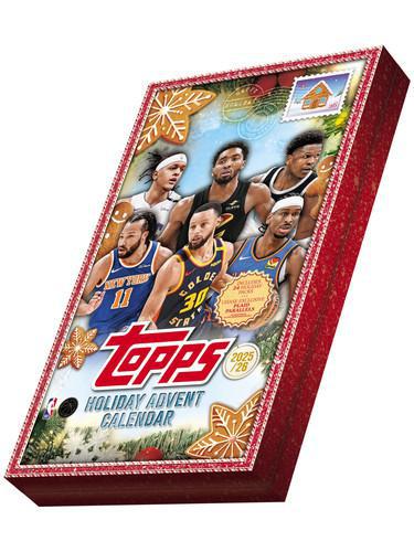 2025-26 Topps Basketball Holiday Countdown Advent Calendar