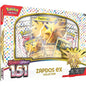 2023 Pokemon Scarlet & Violet 151 Zapdos eX 4-Pack Box