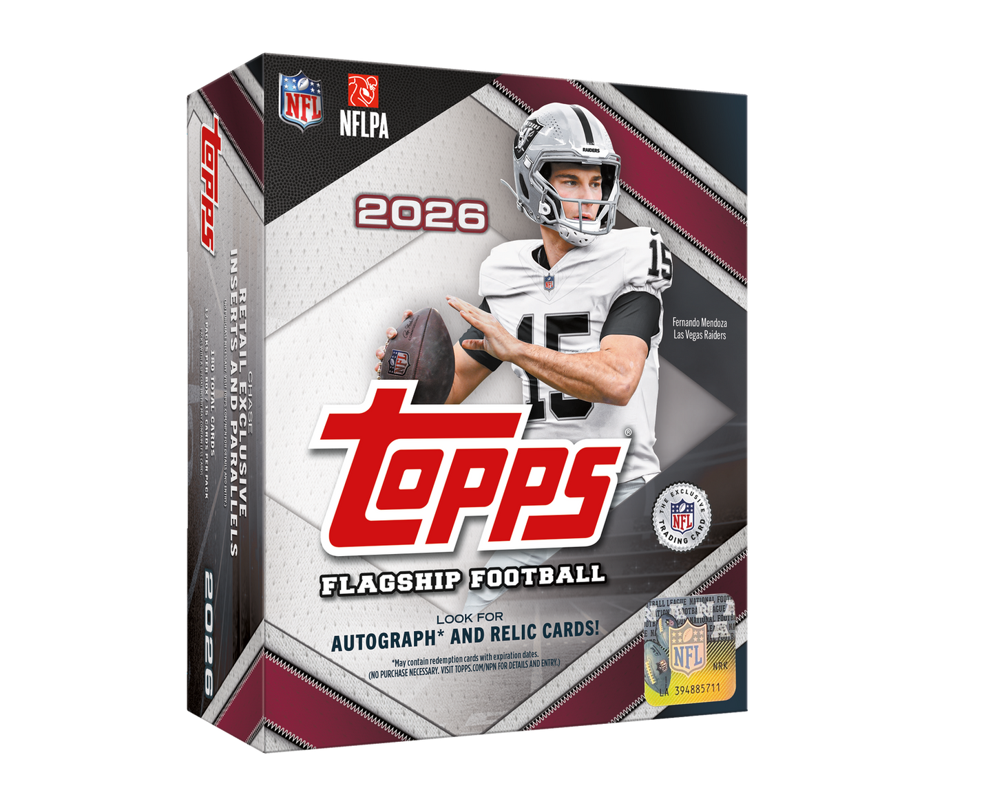 2026 Topps NFL Flagship Football Mega Box