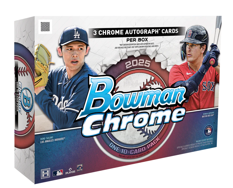 2025 Bowman Chrome Baseball Hobby Box