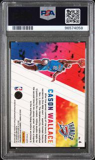 2023-24 Donruss Optic Phazes Cason Wallace SSP RC PSA 10 Case Ht