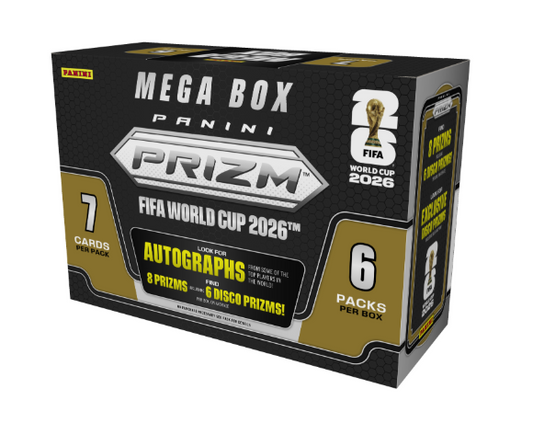 2026 Panini Prizm World Cup Soccer Hobby Mega Box