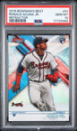 2018 Bowmans Best 51 Ronald Acuna Jr Refractor RC PSA 10