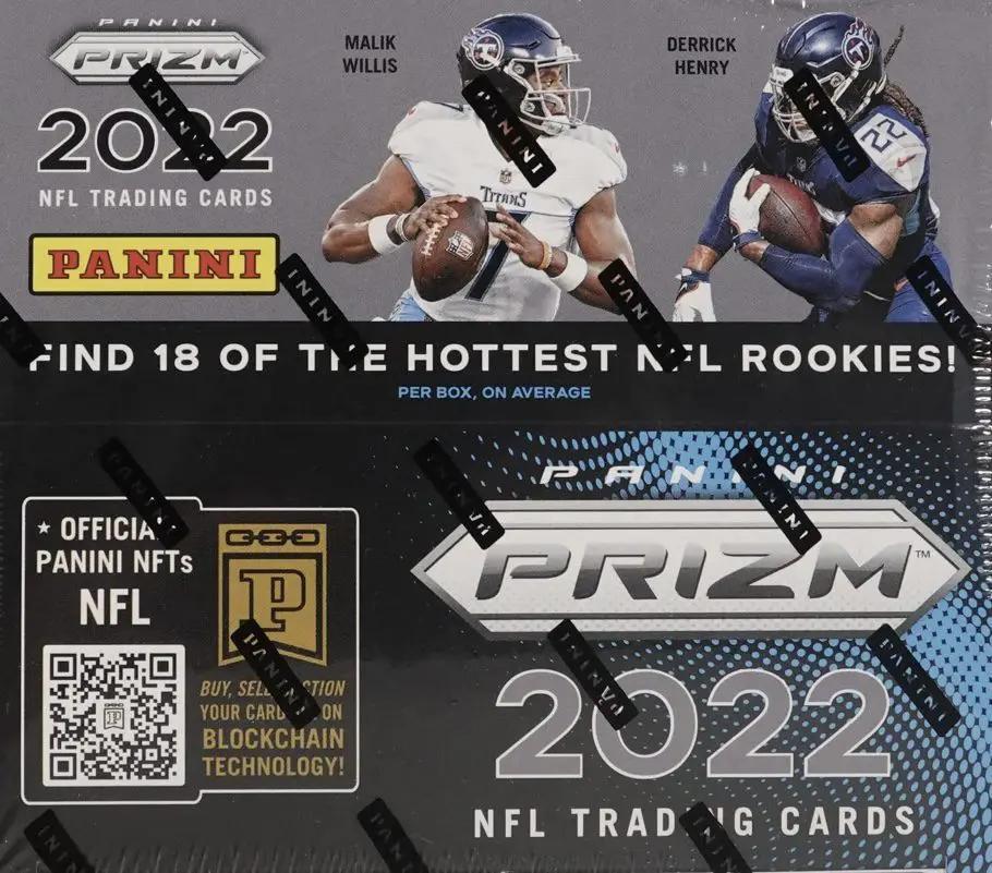 2022 Panini Prizm No Huddle Football Hobby Box