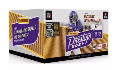 2024 Panini Prestige Football Retail 24ct. Box Pack