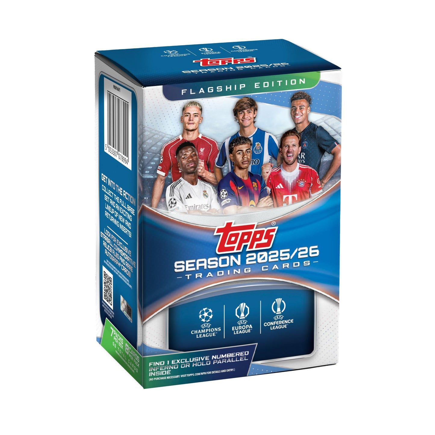 2025-26 Topps UCC Club Competition Soccer Value Blaster Box