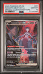 2025 Pokemon Destined Rivals 231 Team Rocket's Mewtwo eX Special Illustration Rare PSA 10