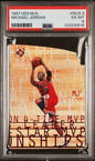 1997 UD3 MJ3-3 Michael Jordan Die-Cut PSA 6