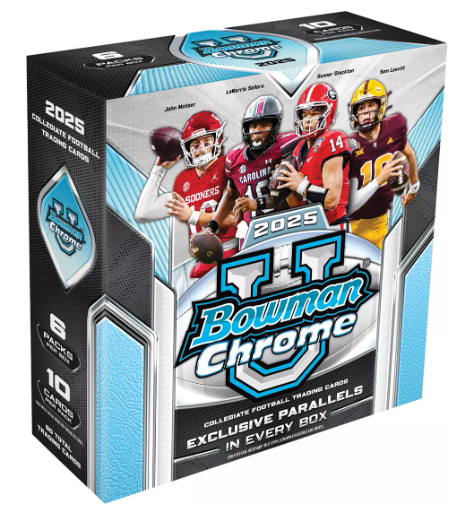 2025 Bowman U Chrome Football Mega Box