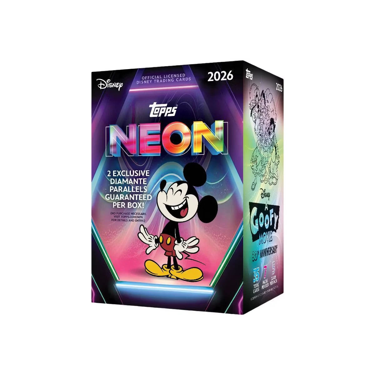 2026 Topps Disney Neon Blaster Box