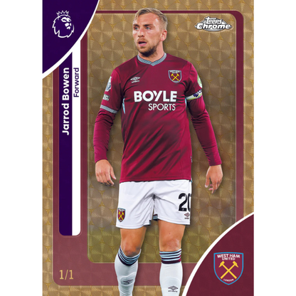 2025-2026 Topps Chrome English Premiere League Hobby Box
