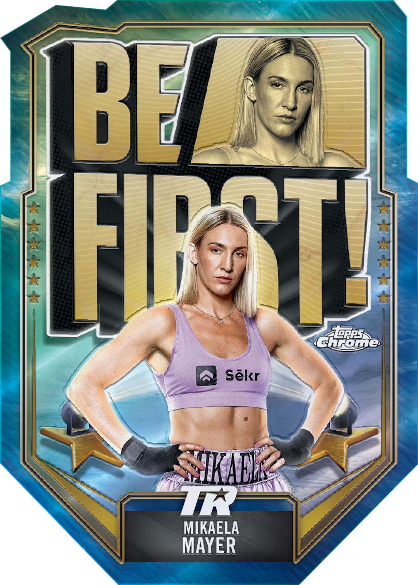 2024 Topps Chrome Boxing Hobby Box (2 Autos)