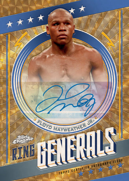 2024 Topps Chrome Boxing Hobby Box (2 Autos)