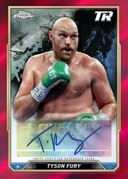 2024 Topps Chrome Boxing Hobby Box (2 Autos)