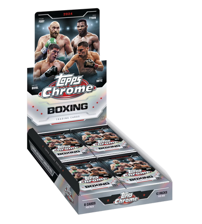 2024 Topps Chrome Boxing Hobby Box (2 Autos)